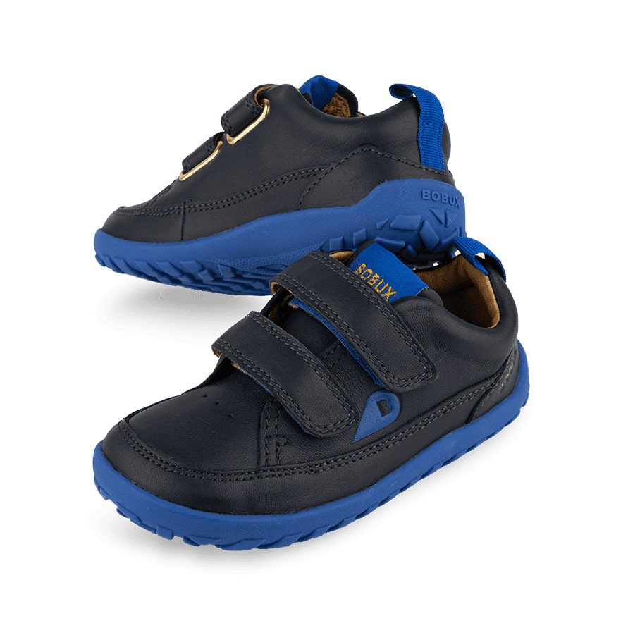 BOBUX Alpha Dawn Navy Leicht und flexibel für abenteuerlustige Kinder: Bobux Dawn Navy Barfuss Turnschuhe