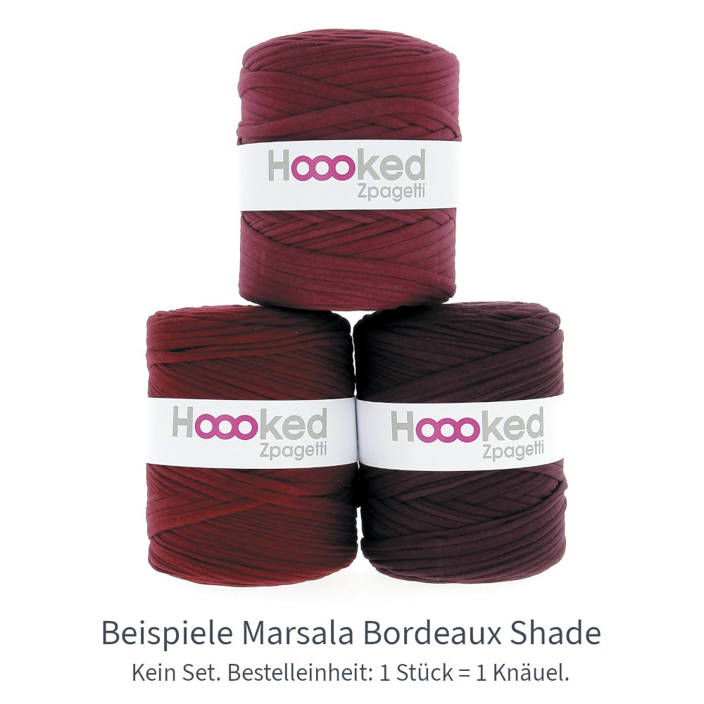 Hoooked Zpagetti Marsala Bordeaux Shades