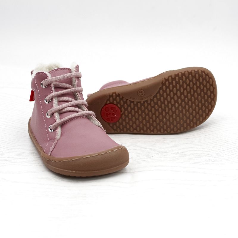 POLOLO Barfuss Winterschuh Rosé POLOLO Barfuss Winterschuh Rosé
