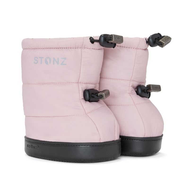 Stonz Toddler Puffer Booties "Haze Pink" für Kleinkinder + Laufanfänger