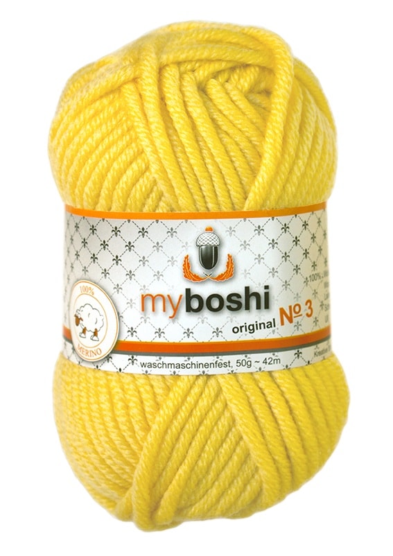 myboshi No. 3 Merino - 313 Löwenzahn