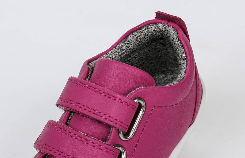 Bobux Step up Grass Court Kinder-Turnschuh in Himbeer-Pink