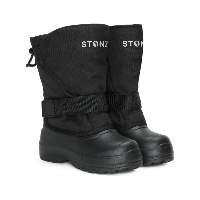 Stonz-Trek-Kid-Black-Paar STONZ Winterstiefel "Trek Kid Black" in Schwarz