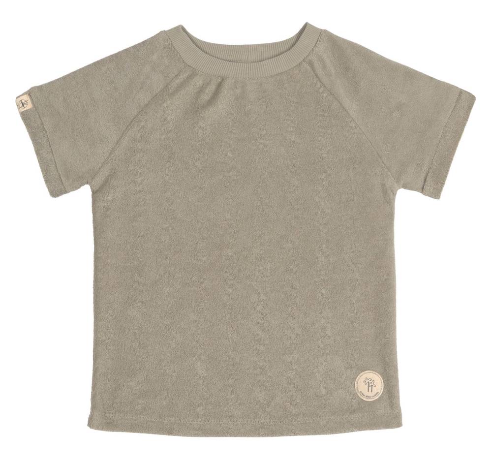 LÄSSIG Frottee Shirt Olive