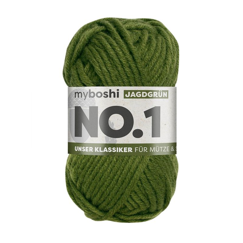 myboshi No. 1 Wolle - 129 Jagdgrün