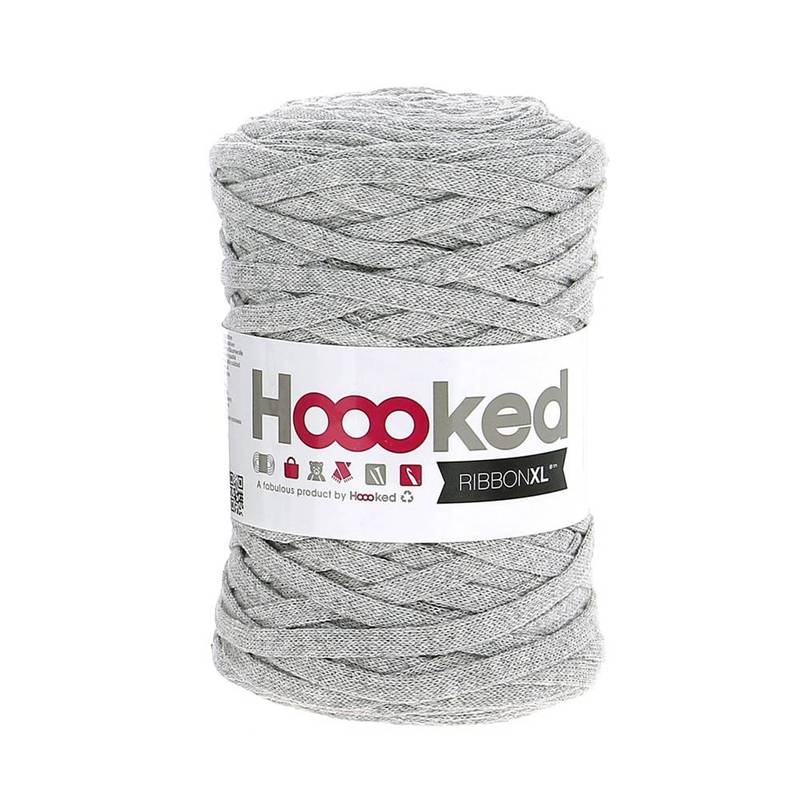 Hoooked Ribbon XL - Silver Grey