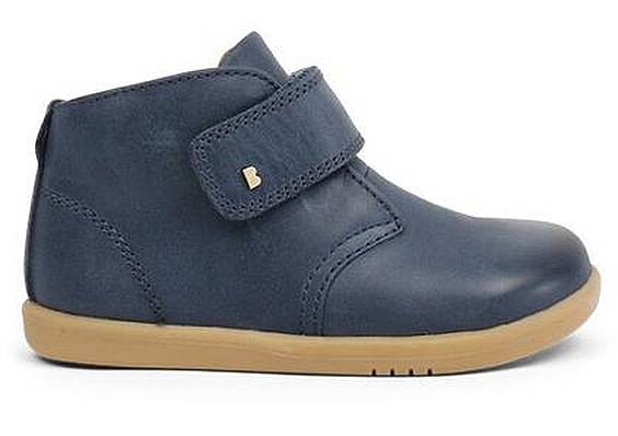 bobux Desert Boot Navy von der Seite