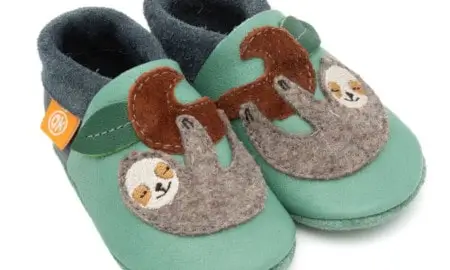 Krabbelschuhe + Lederfinkli