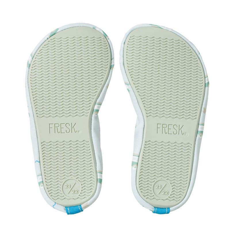 Rutschfeste, flexible TPR-Sohle der Fresk Badeschuhe "Surf Boy"