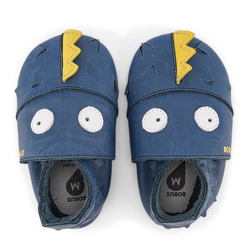 BOBUX-Gruff-navy-oben BOBUX Lederfinkli Gruff Navy in Dunkelblau