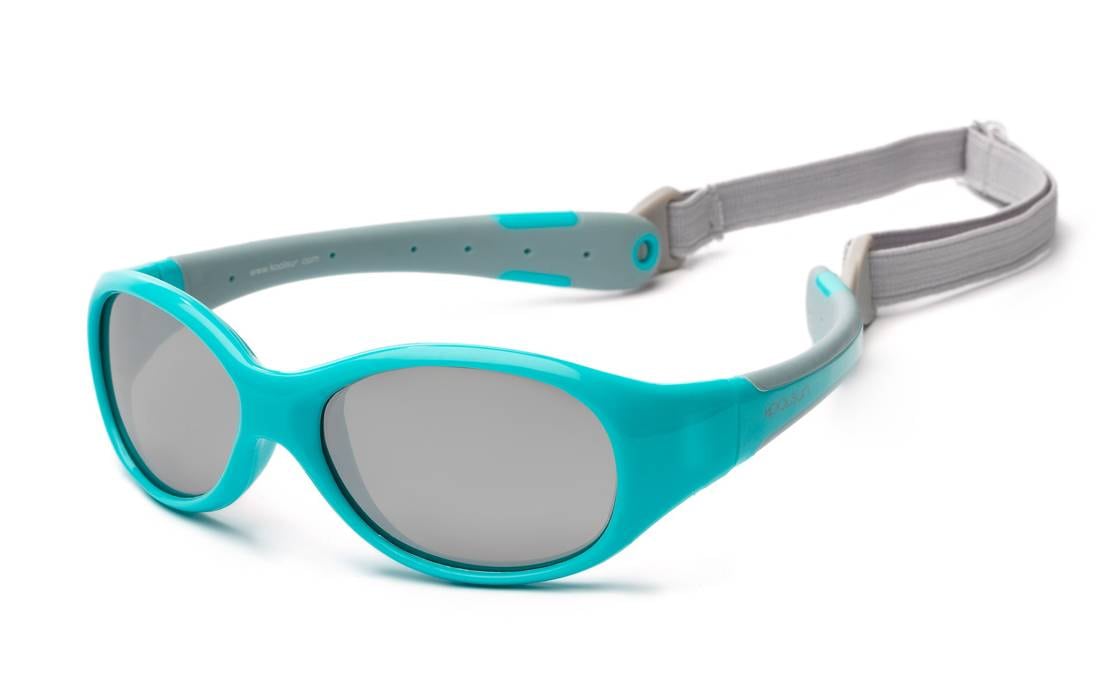 KOOLSUN Babysonnenbrille FLEX Aqua Grey