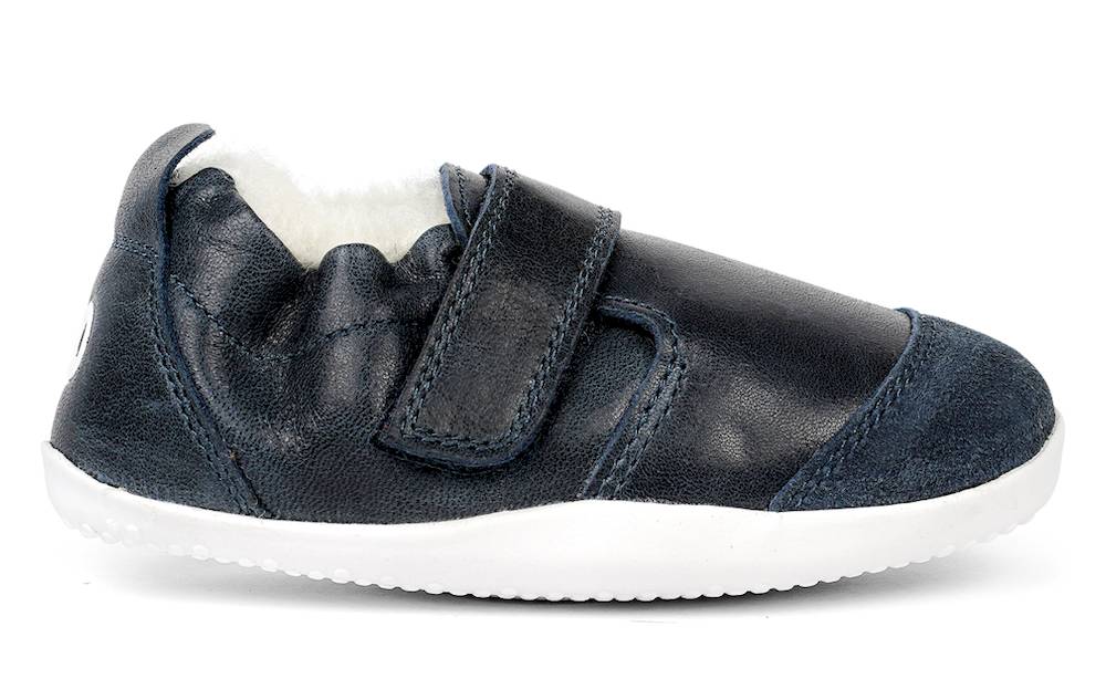 Arctic-Marvel-Navy-Bobux-Profil Bobux Xplorer Arctic Marvel Navy in elegantem Navyblau
