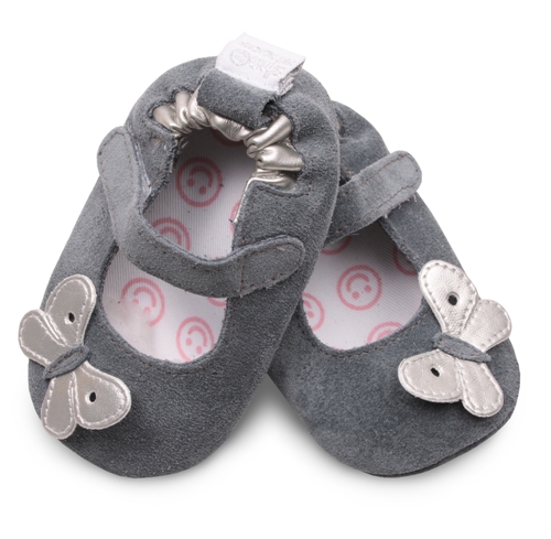 MaryJane Butterfly Grey