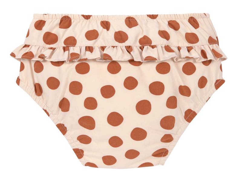 LÄSSIG Badehose Dots in rosa mit Rüschen 