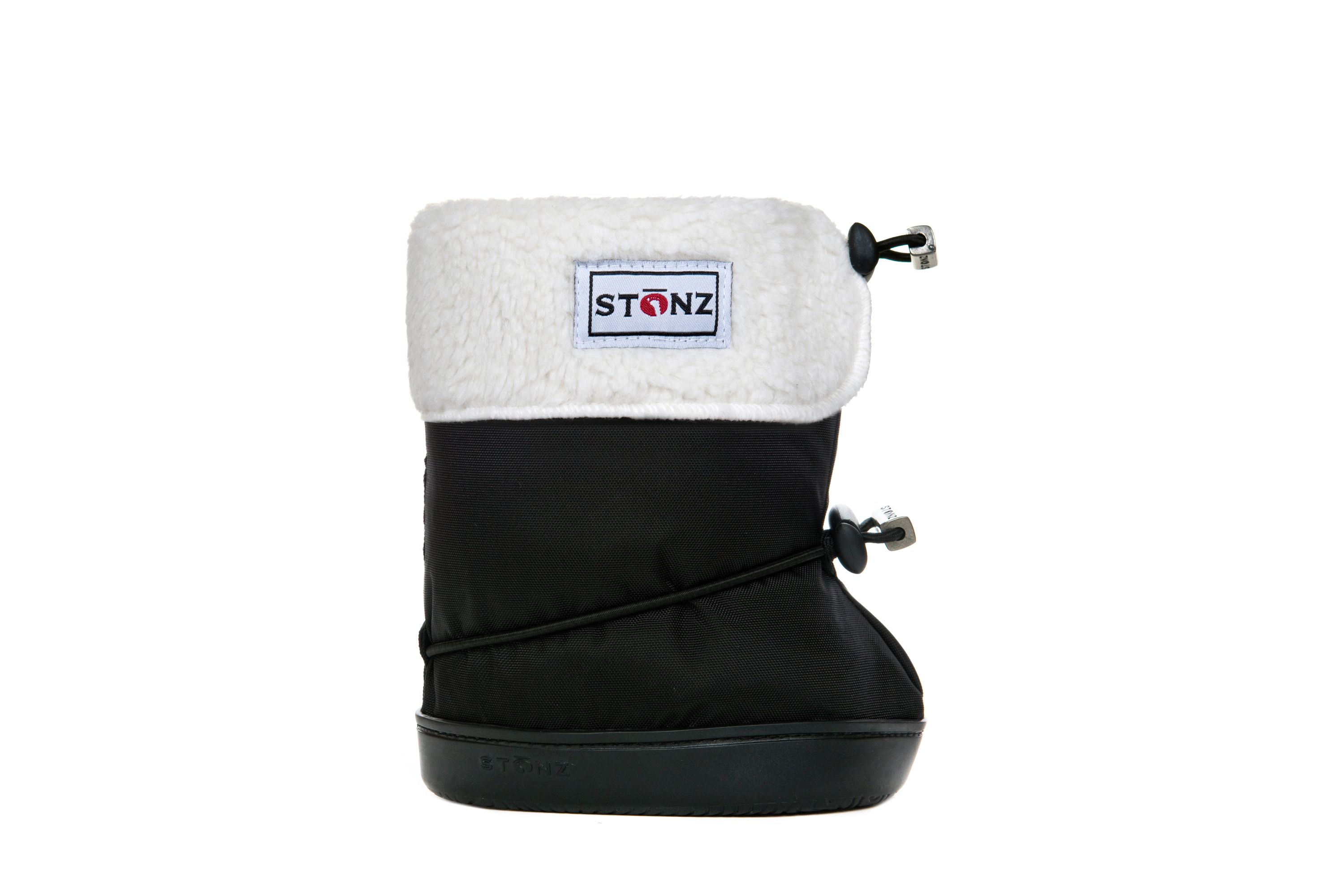 Stonz Toddler Booties Black mit Liners Creme hält warm bis -20°C