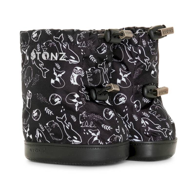 Toddler-Booties-Neo-Stonz-Print-Paar Stonz Toddler Booties "Neo Print" für Kleinkinder + Laufanfänger