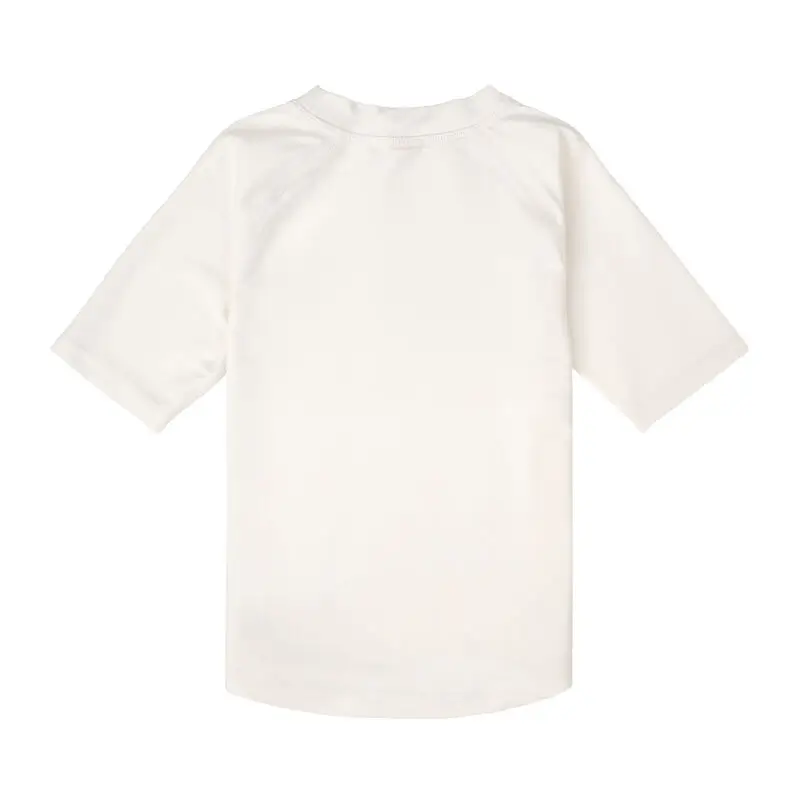 Rückseite des Lässig Schwimmhirts "Ciao" in Off-White