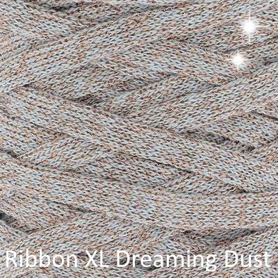 RibbonXL Lurex - Dreaming Dust (Hellblau + Kupfer)