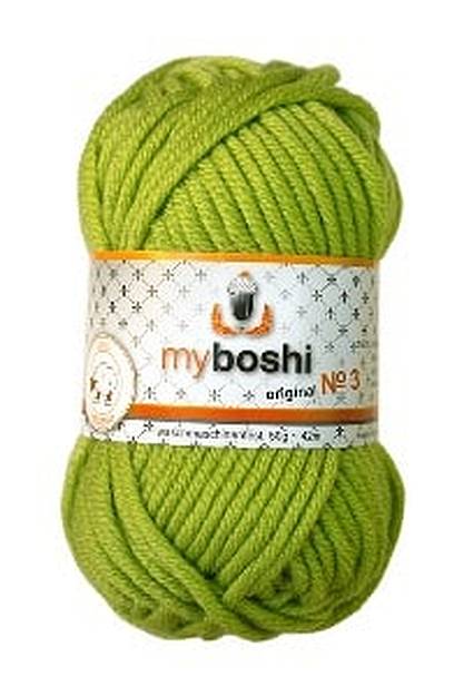 myboshi No. 3 Merino - 321 Limettengrün