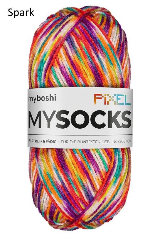 Myboshi mysocks Pixel "Spark"