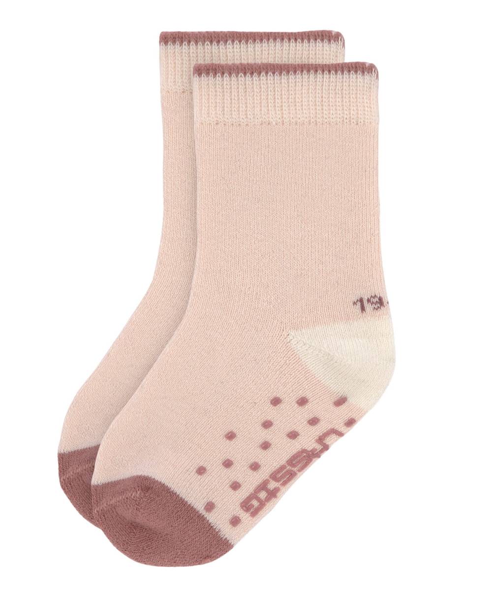 LÄSSIG Anti-Rutsch-Socken "Powder Pink" in hellrosa