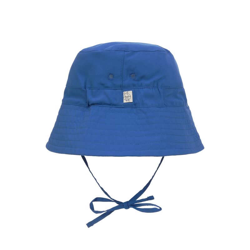 Rückseite LÄSSIG Sonnenhut "Fisher Hat Blue" 