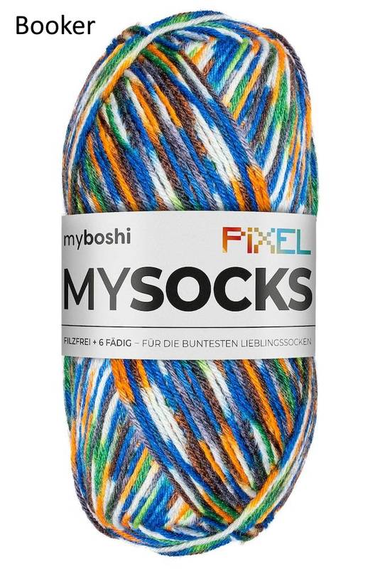 Myboshi mysocks Pixel "Booker"