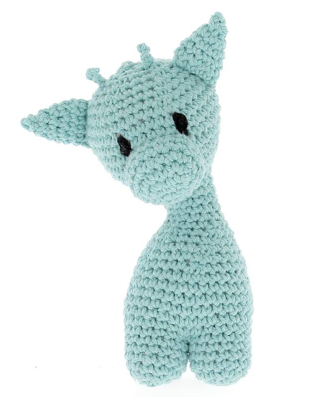 so herzig: Hoooked Häkelset Giraffe Ziggy in Mint