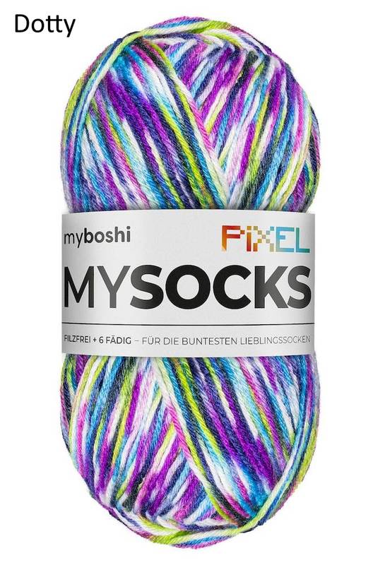 Myboshi mysocks Pixel "Dotty"