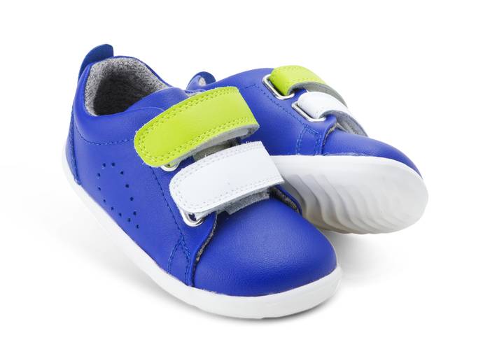 Bobux I-Walk Grass Court Switch Blueberry mit austauschbaren, farbigen Riemen