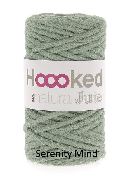 Hoooked Natural Jute Serenity Mint