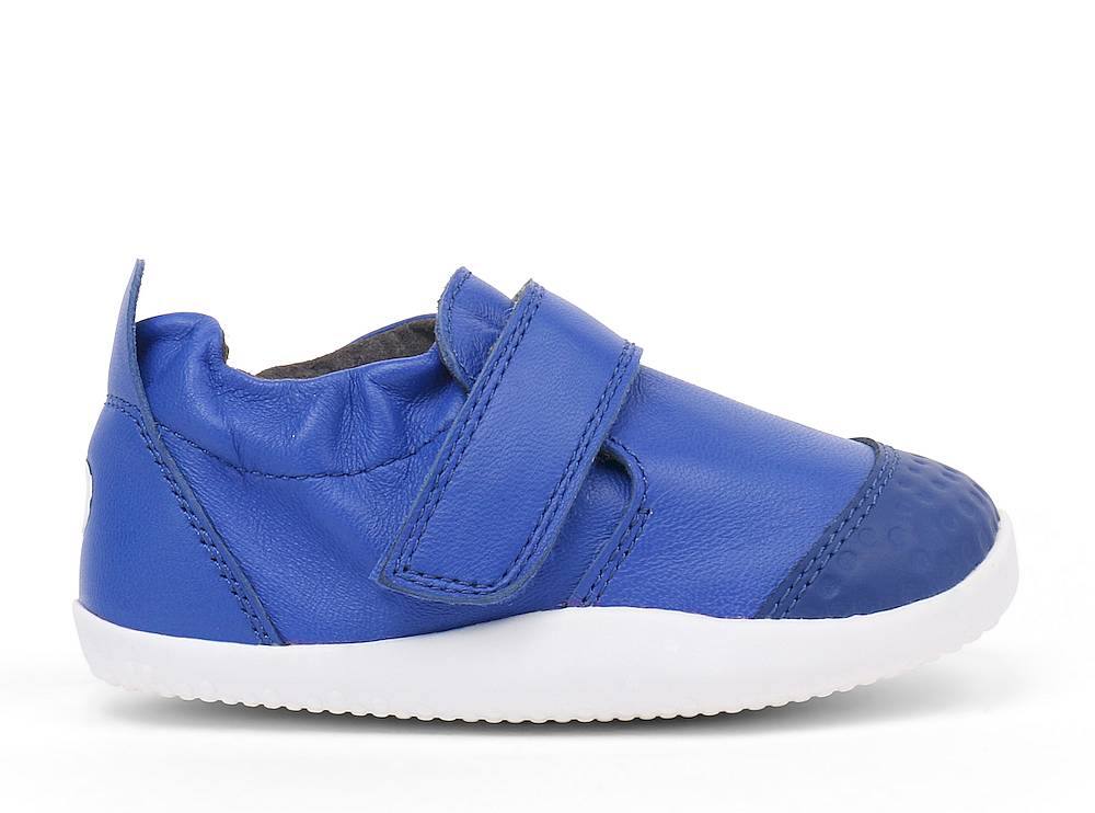 BlueberryGo_seitlich Bobux Xplorer Go Lauflernschuhe mit verstärkter Zehenkappe Blueberry
