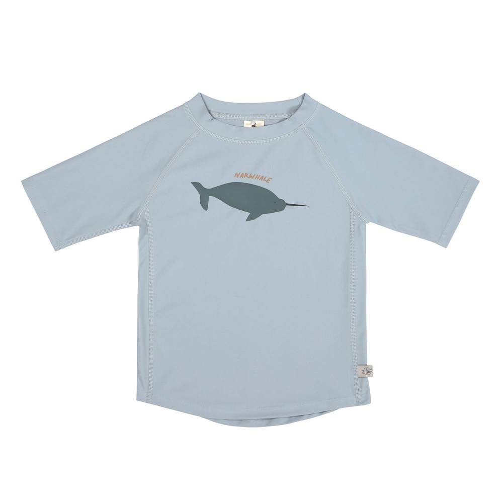 Lassig-KA-UV-Shirt-Whale-Lightblue LÄSSIG UV-Shirt "Whale Light Blue"