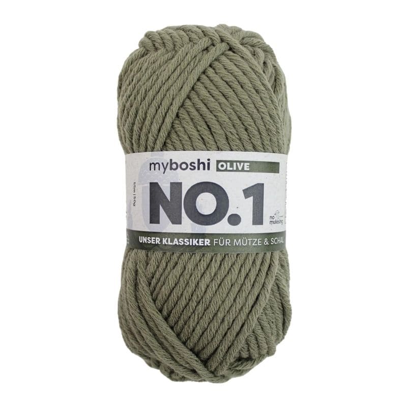 myboshi No. 1 Wolle - 125 Olive