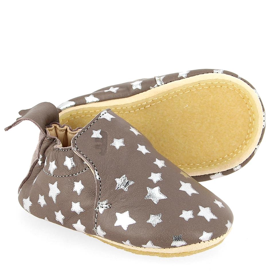 Blublu-nuitecorce-sohle Lederfinkli "Blublu Nuit Ecorce" mit Gummisohle von Easy Peasy