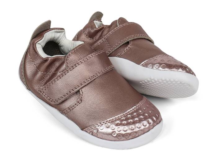 Bobux-Go-Rose-Gold-Paar Bobux Xplorer Go Rose Gold federleichte Lauflernschuhe