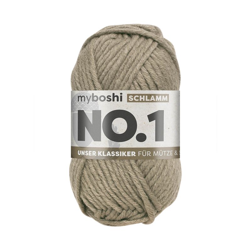 myboshi No. 1 Wolle - 175 Schlamm