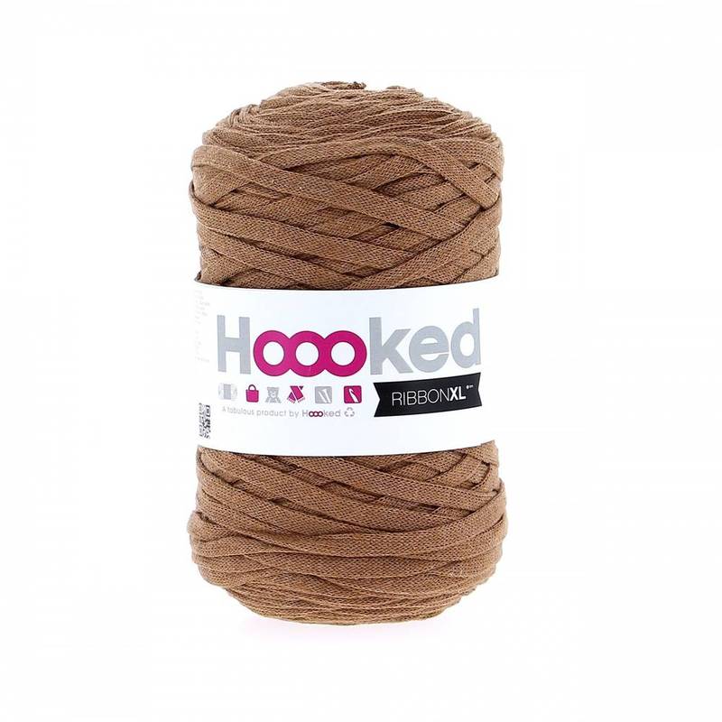 Hoooked Ribbon XL - Caramel Brown