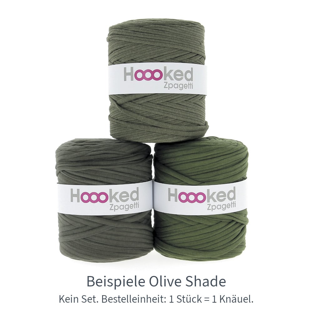 Hoooked Zpagetti Olive Shades