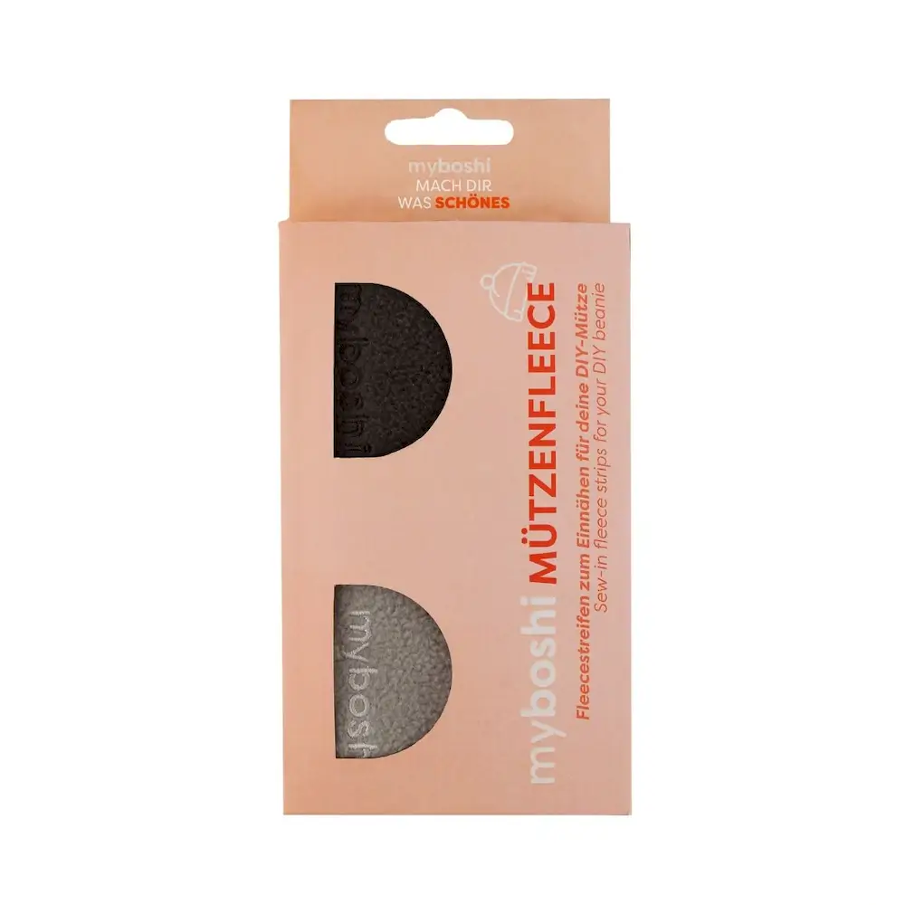 boshi-Fleece zum Einnähen in Häkelmützen