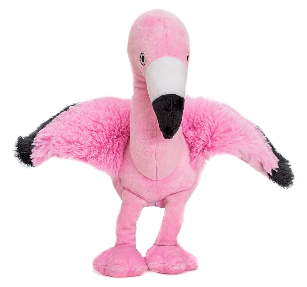 HABIBI Wärmestofftier Flamingo mit herausnehmbarem Wärmekissen