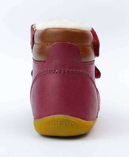 Ferse des Bobux Timber Arctic Boysenberry mit gepolstertem Knöchel