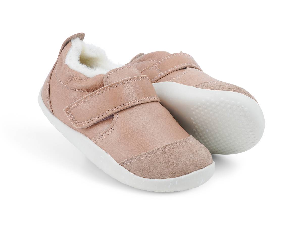 Bobux Lauflernschuhe Arctic Marvel Dusk in zartem Rosé