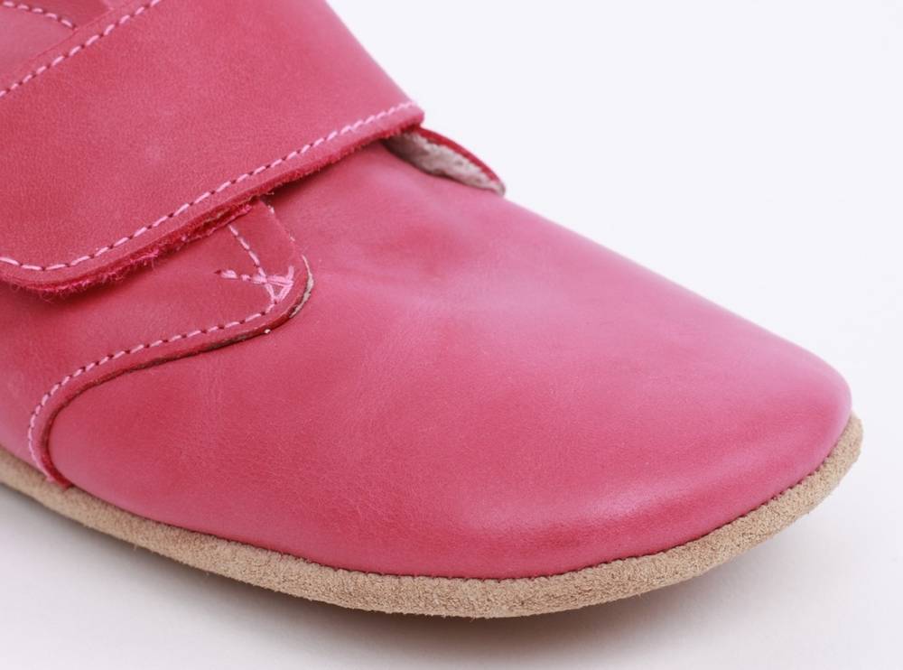 Desert-Merino-Pink-Verarbeitung bobux Merino Desert in pink mit Klettverschluss