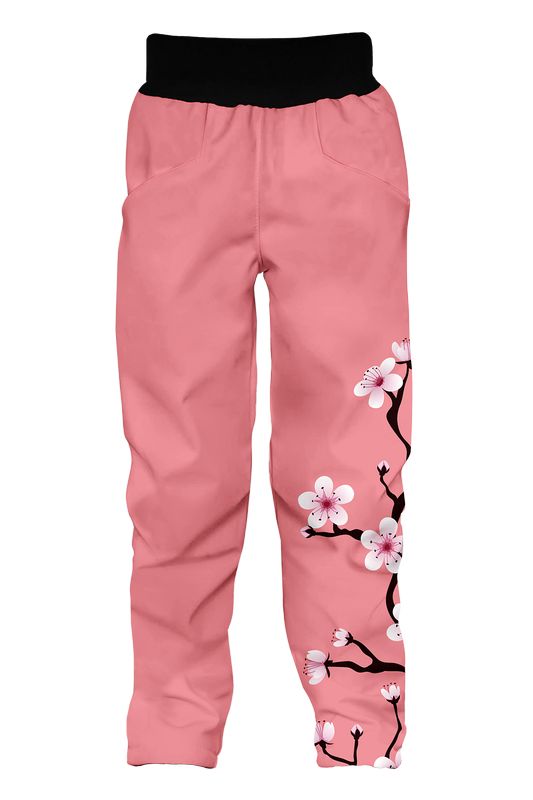 WAMU Softshellhose Kinder Sakura Pink