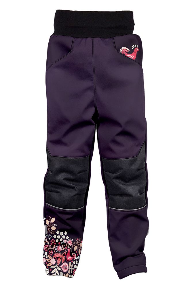 WAMU Softshellhose Kinder "Owl Violet"