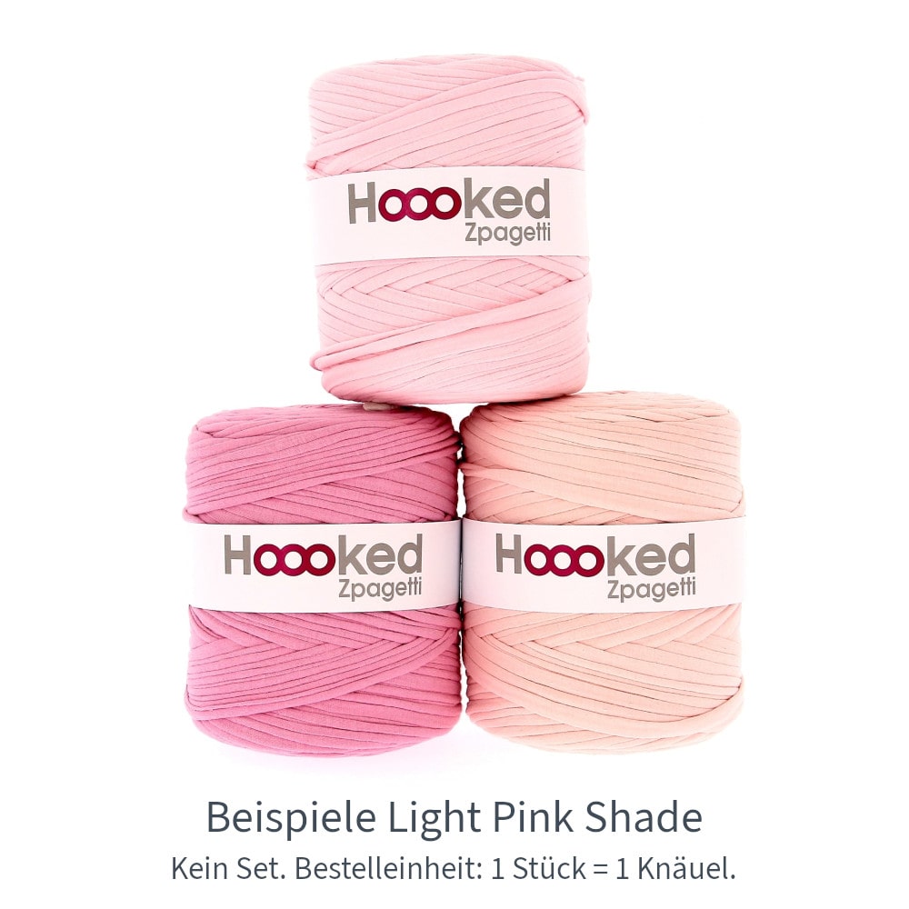 Hoooked Zpagetti Light Pink Shades