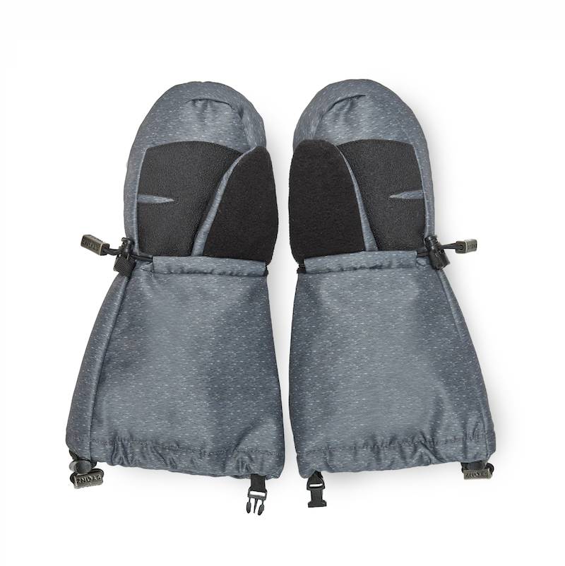 Innenseite der Stonz Junior Mitts "Heather Grey" mit rutschfester Beschichtung