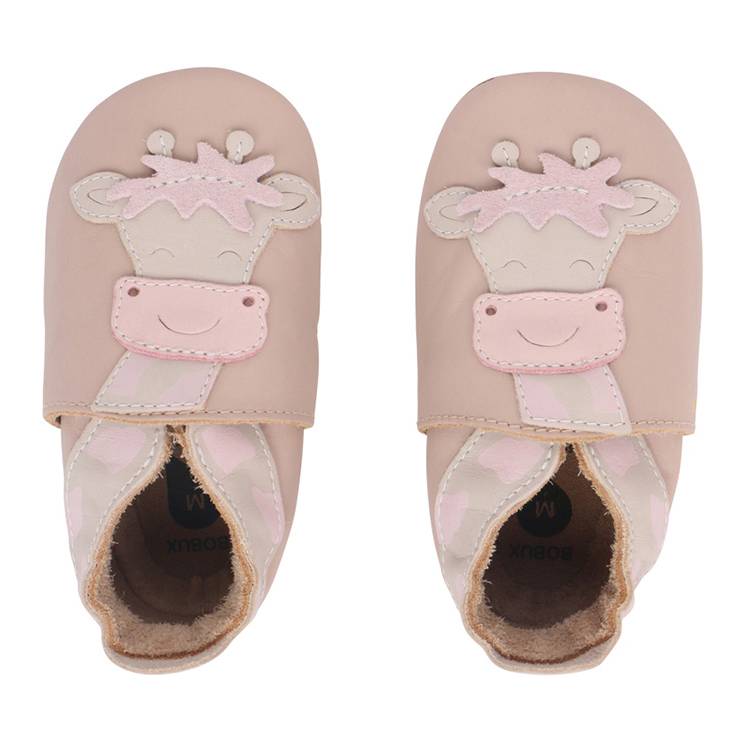 20-Giraffe-Beige-Paar Bobux Lederfinkli Giraffe Beige