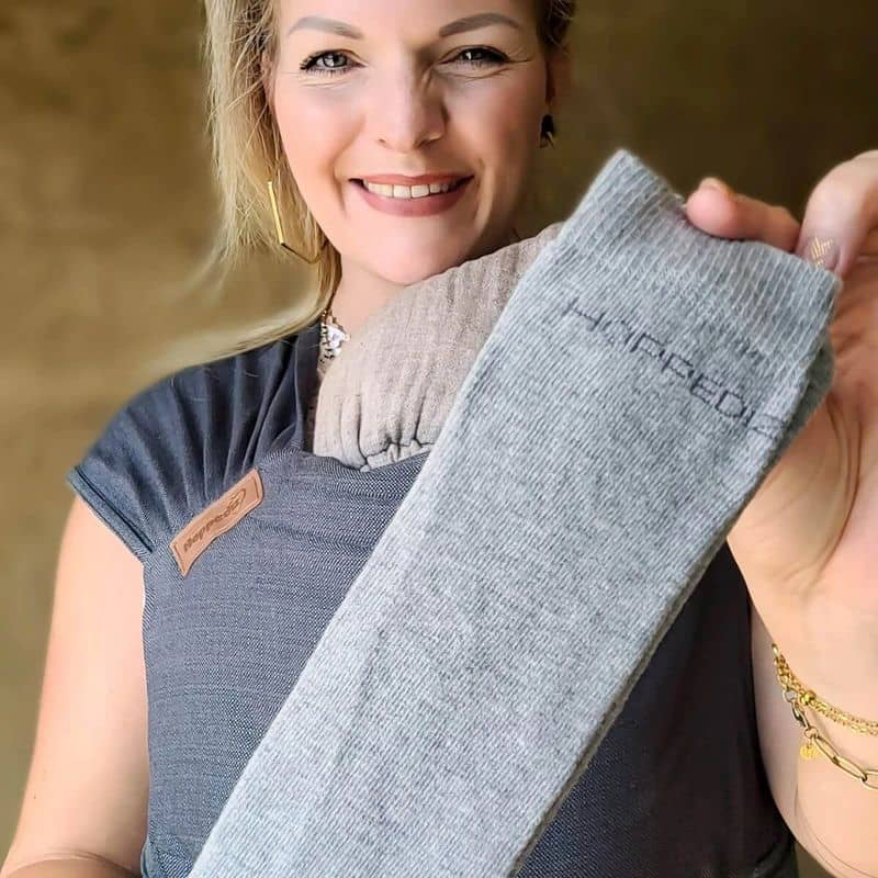 bio-babystulpen-uni-stone-2 Schön für Jungs + Mädchen: Beinstulpen aus Bio-Baumwolle "Stone" von Hoppediz